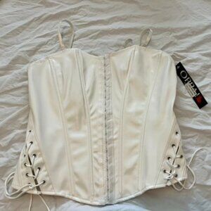 NWT Oppa! Lace-Up Corset Top (Size L)